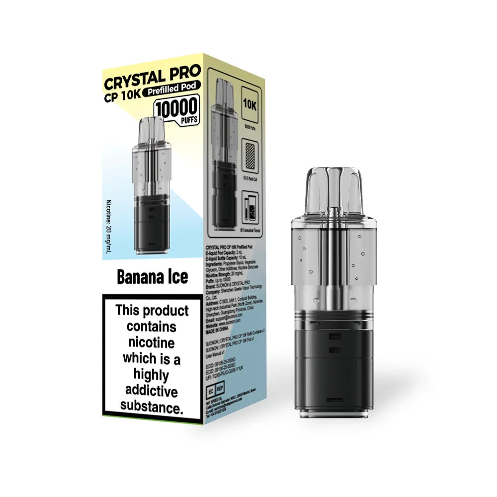 Crystal Pro CP 10K Prefilled Pods