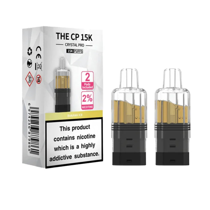 Banana Ice Crystal Pro CP 15K Prefilled Pod + Refill Container