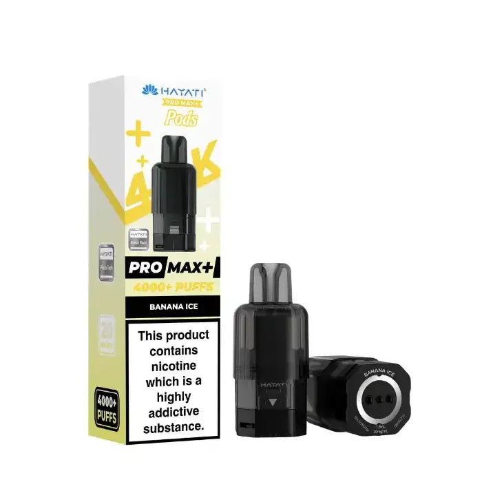 Banana Ice Hayati Pro Max Plus 4K Refill Pods