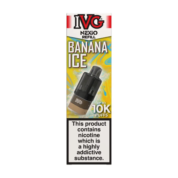 Banana Ice IVG Nexio Refill Pods 