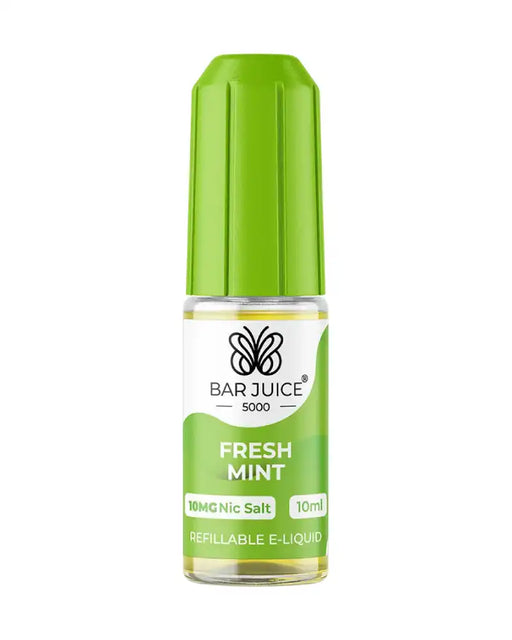 Bar Juice 5000 Fresh Mint Nic Salt Vape Juice