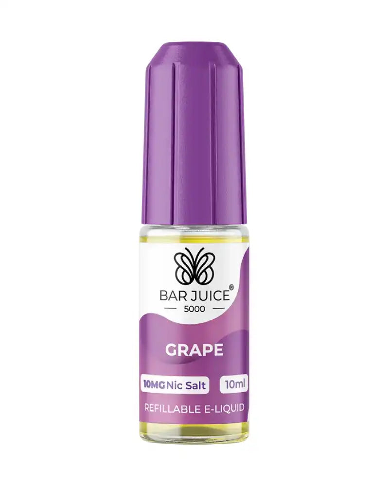 Bar Juice 5000 Grape Nic Salt Vape Juice