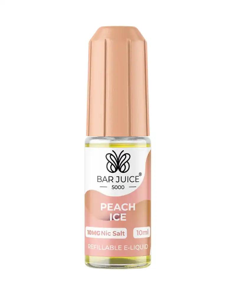 Bar Juice 5000 Peach Ice Nic Salt Vape Juice - Vapours Deal Ltd