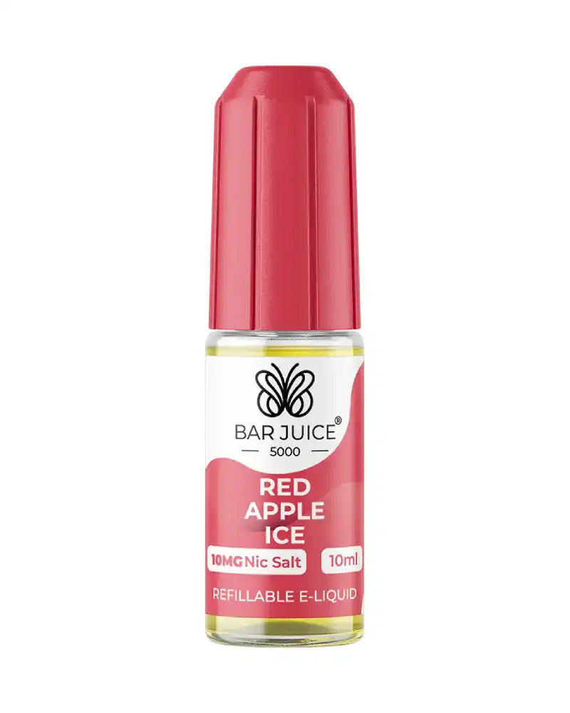 Bar Juice 5000 Red Apple Ice Nic Salt Vape Juice