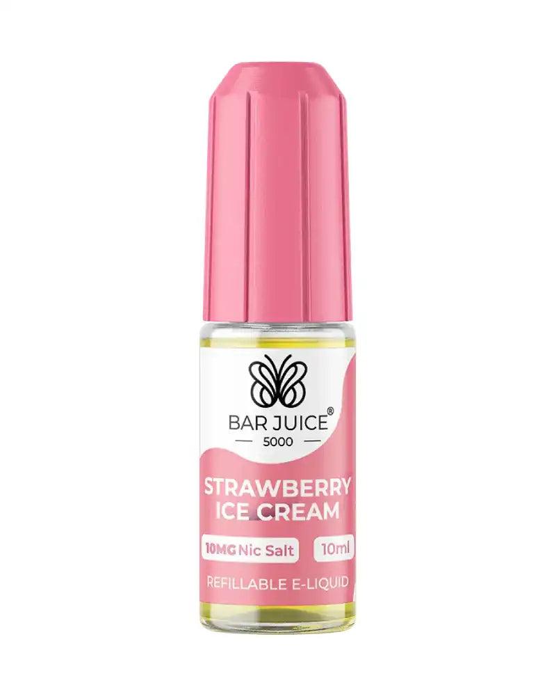 Bar Juice 5000 Strawberry Ice Cream Nic Salt Vape Juice - Vapours Deal Ltd