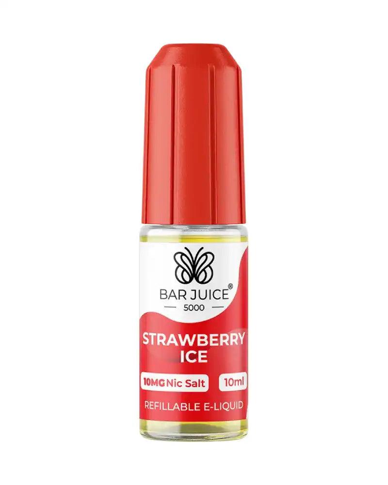 Bar Juice 5000 Strawberry Ice Nic Salt Vape Juice - Vapours Deal Ltd