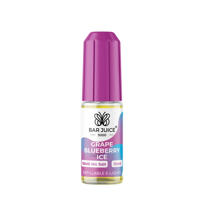 Bar Juice 5000 Grape Blueberry Ice Saltnic Vape Juice