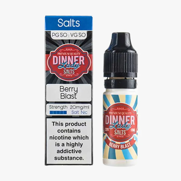 Berry Blast Nic Salt E-Liquid by Dinner Lady