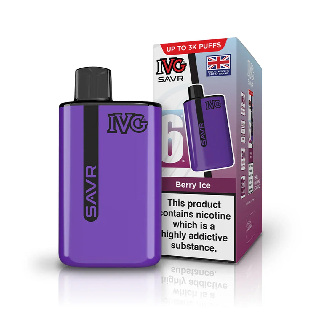 IVG SAVR Prefilled Puffs Vape Pod Kit