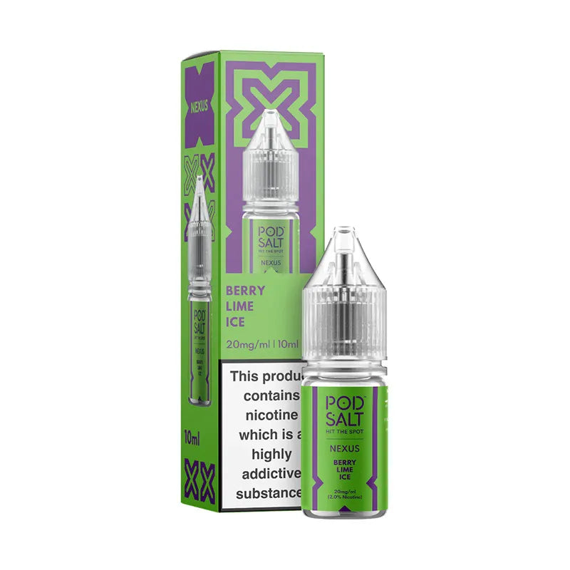Berry Lime Ice 10ml Nic Salt By Pod Salt Nexus