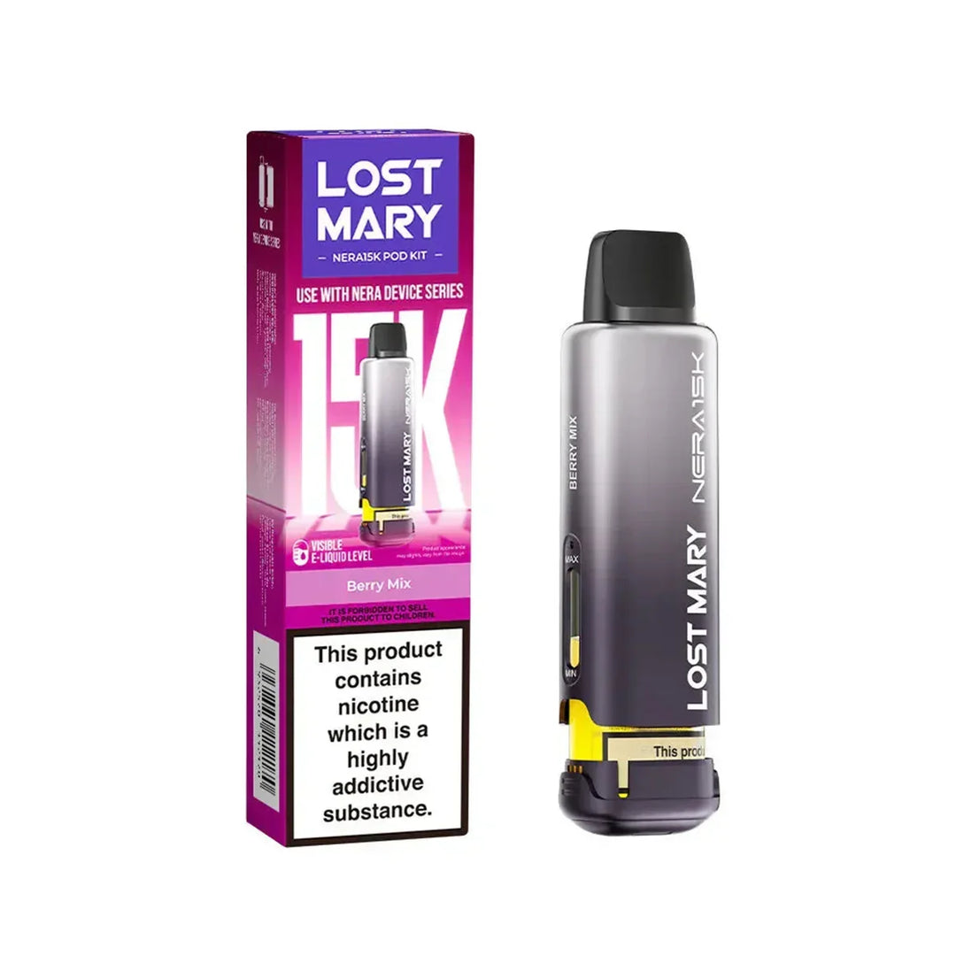 Berry Mix Lost Mary Nera Fullview refill pods