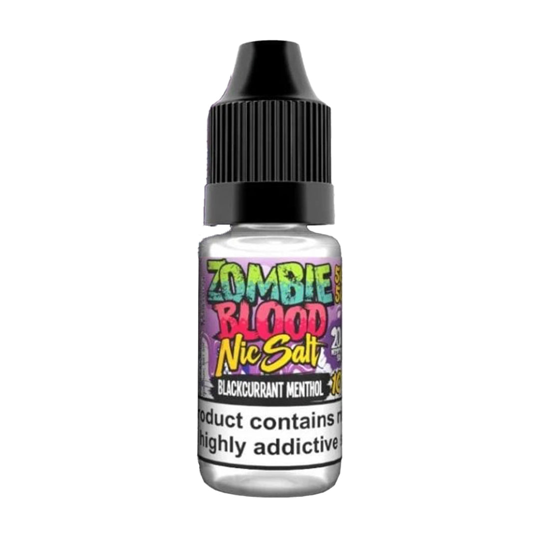 Zombie Blood Blackcurrant Menthol Nic Salt Vape Juice