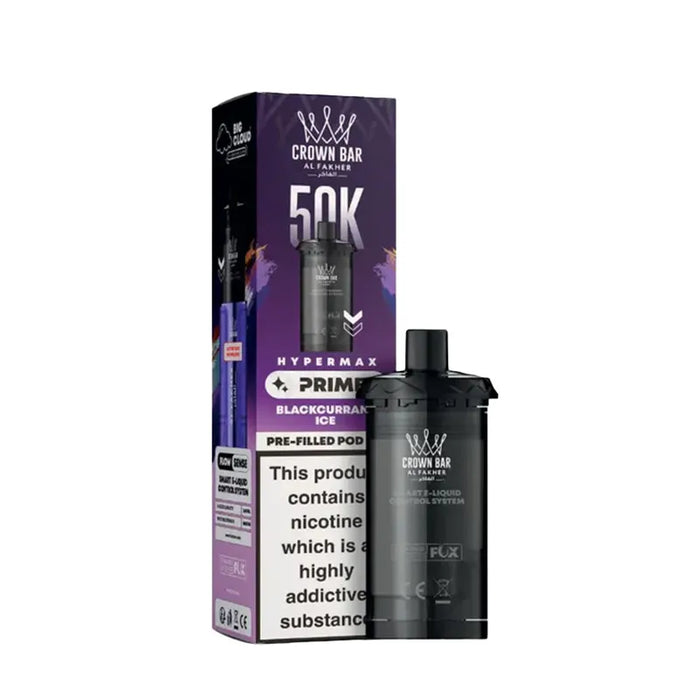 Blackcurrant ice Al Fakher 50K Hypermax Prime Refill Pods