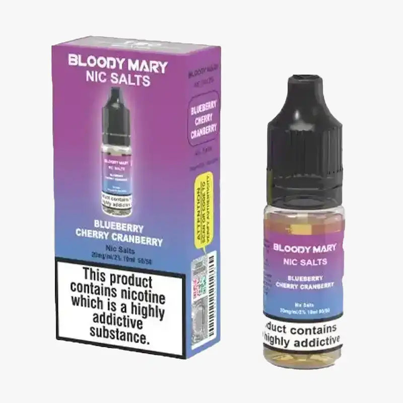 Bloody Mary BM5000 E Liquid Blueberry Cherry Cranberry