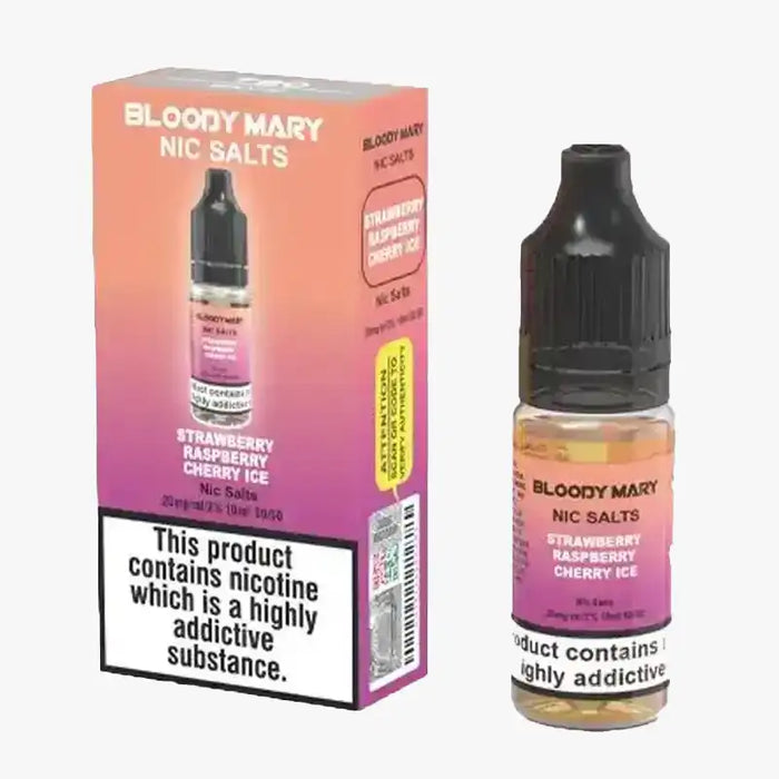 Bloody Mary BM5000 E Liquid Strawberry Raspberry Cherry Ice