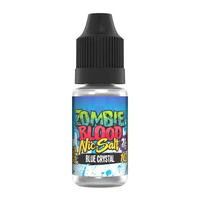 Zombie Blood Blue Crystal Nic Salt Vape Juice