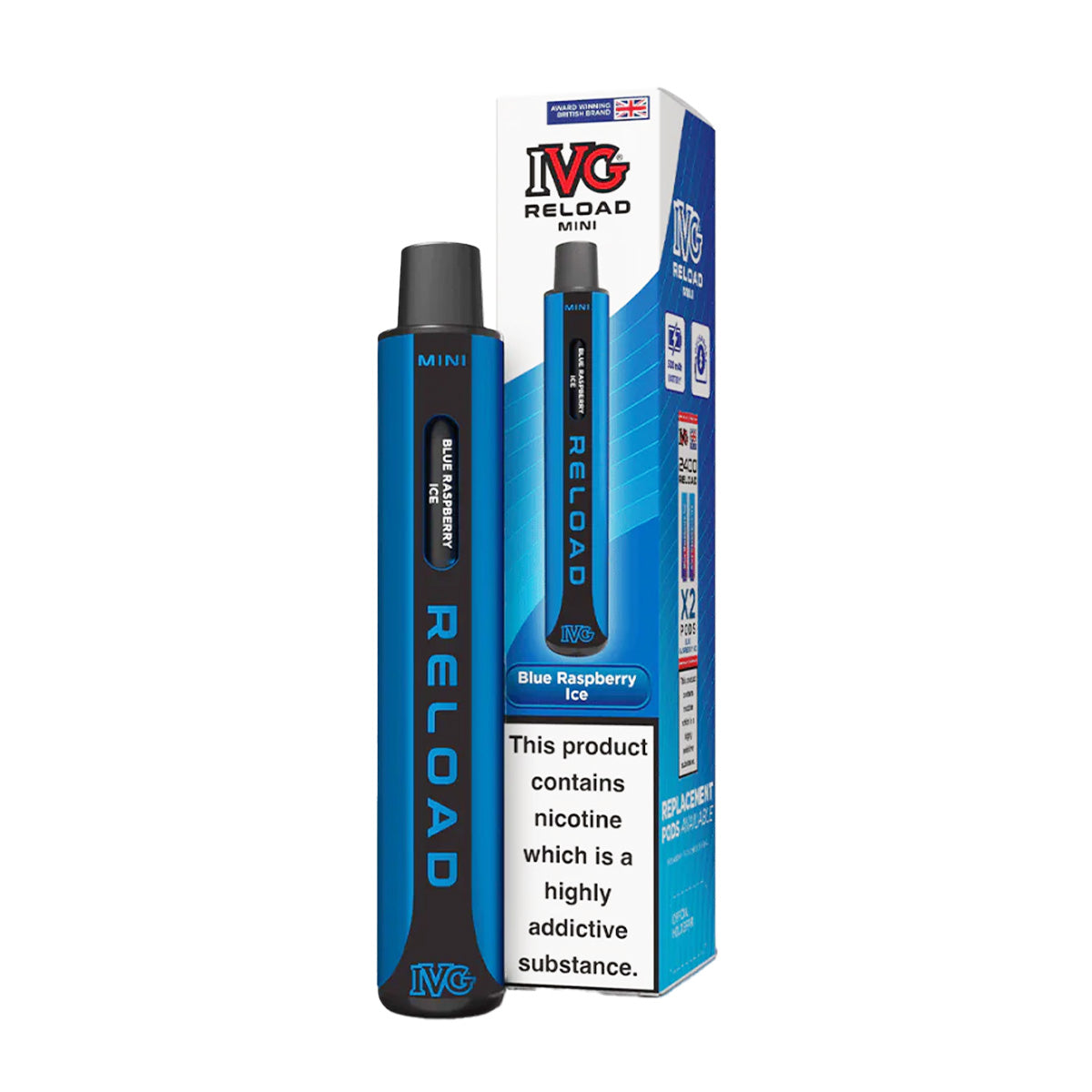 IVG Reload Mini Prefilled Pod Kit | Any 4 for 12 IVG Reload Mini Prefilled Pod Kit | Any 4 for 12