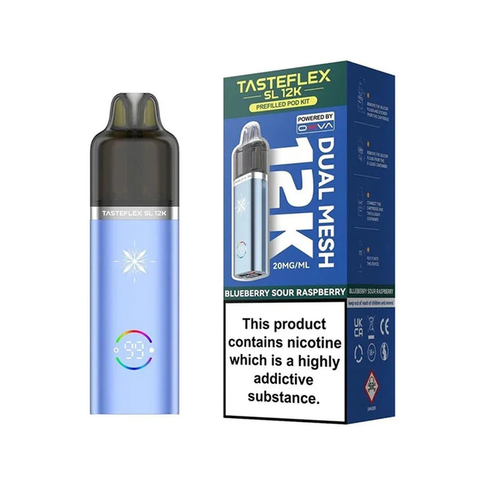 Blue Sour Rasberry Oxva Tasteflex SL 12K pod kit