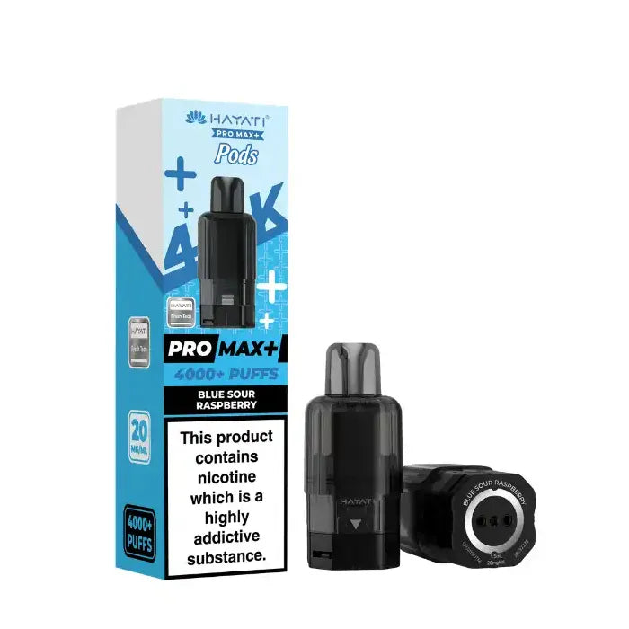 Blue Sour Raspberry Hayati Pro Max Plus 4K Refill Pods
