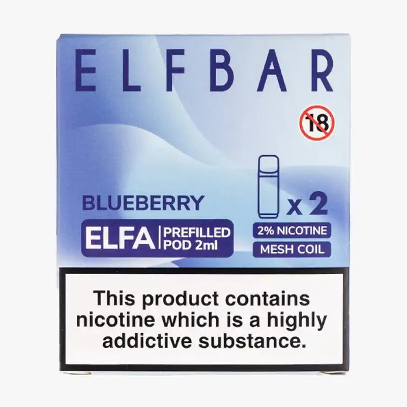 Blueberry Elf Bar Elfa Prefilled Pod