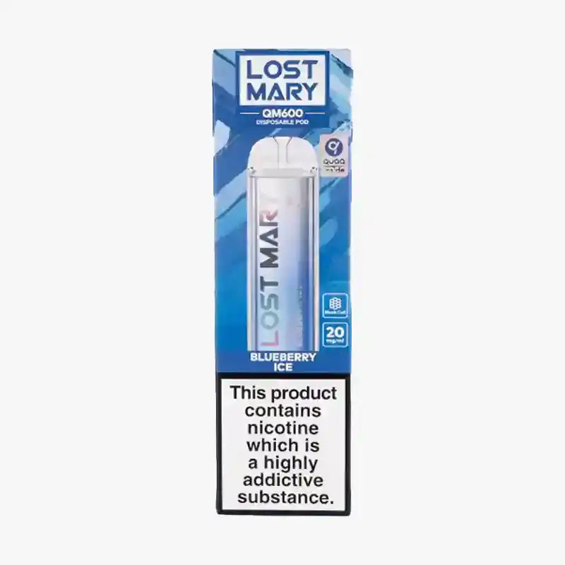 Blueberry Ice Lost Mary QM600 Box of 10