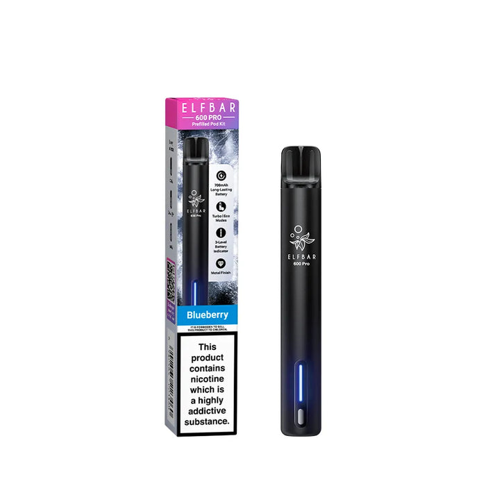 Elf Bar 600 Pro Prefilled Pod Kit | Any 4 for 12