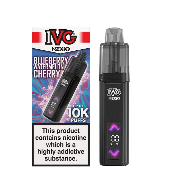 Blueberry Watermelon Cherry IVG Nexio Prefilled Pod Kit 