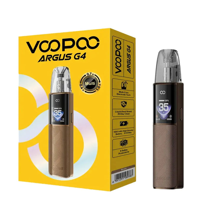 Brown Voopoo Argus G4 Pod Kit - Vapour Deal