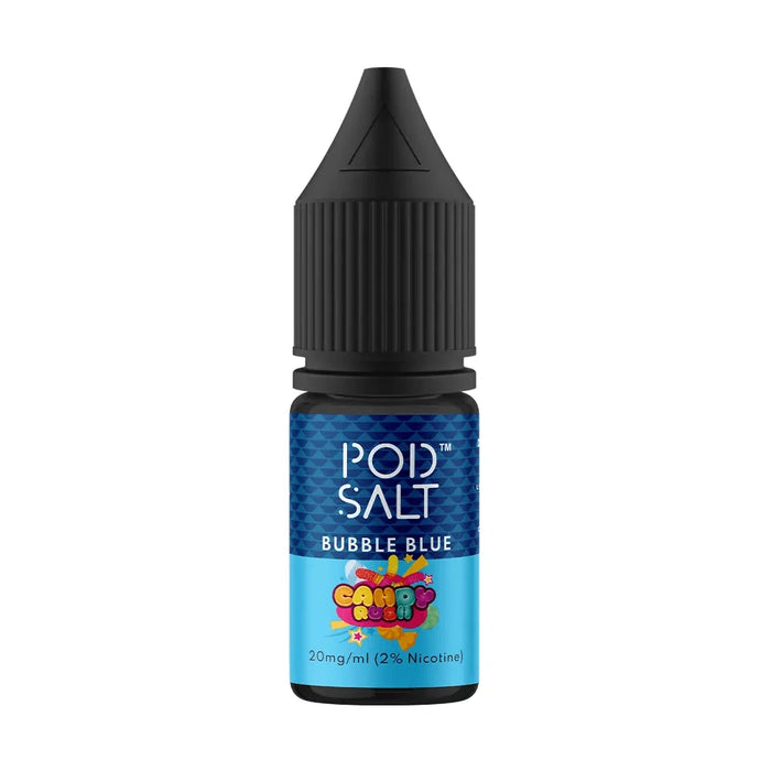 Pod Salt Fusion Candy Rush Bubble Blue Nic Salt Vape Juice