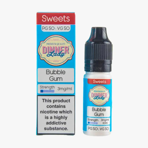 Bubblegum 50/50 E-Liquid by Dinner Lady