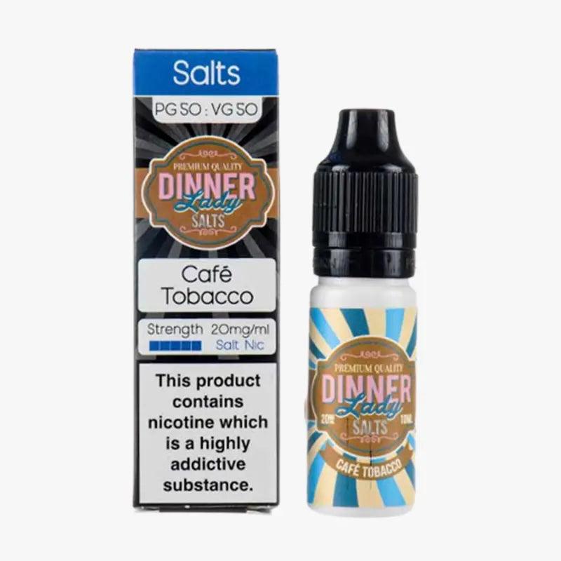 Cafe Tobacco Nic Salt E-Liquid by Dinner Lady - Vapours Deal Ltd