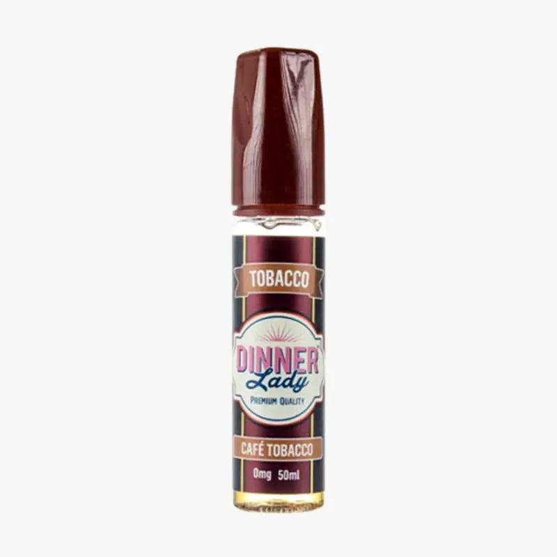 Cafe Tobacco 50ml Shortfill E-Liquid by Dinner Lady - Vapours Deal Ltd