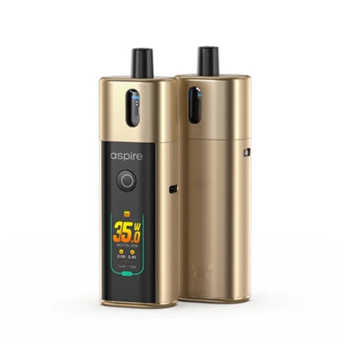 Champagne Gold Aspire Fluffi Pro pod kit