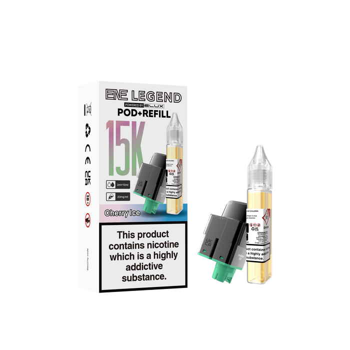 Elux ENE Legend 15K Prefilled Pod + Refill Container