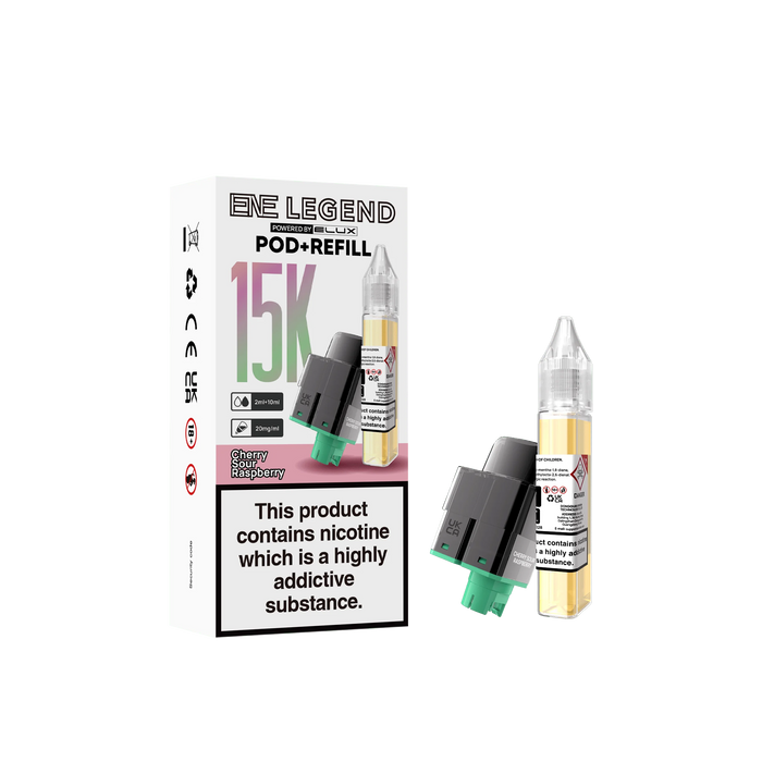 Elux ENE Legend 15K Prefilled Pod + Refill Container