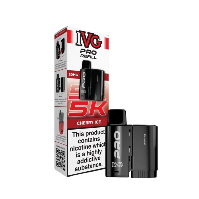 Cherry Ice IVG Pro 5K Refill Pods 