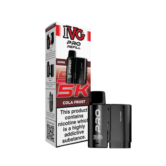 Cola Frost IVG Pro 5K Refill Pods 