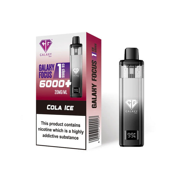 Cola Ice Crystal Galaxy Focus 1 6K Puffs Prefilled Pod Kit - Vapour Deal LTD