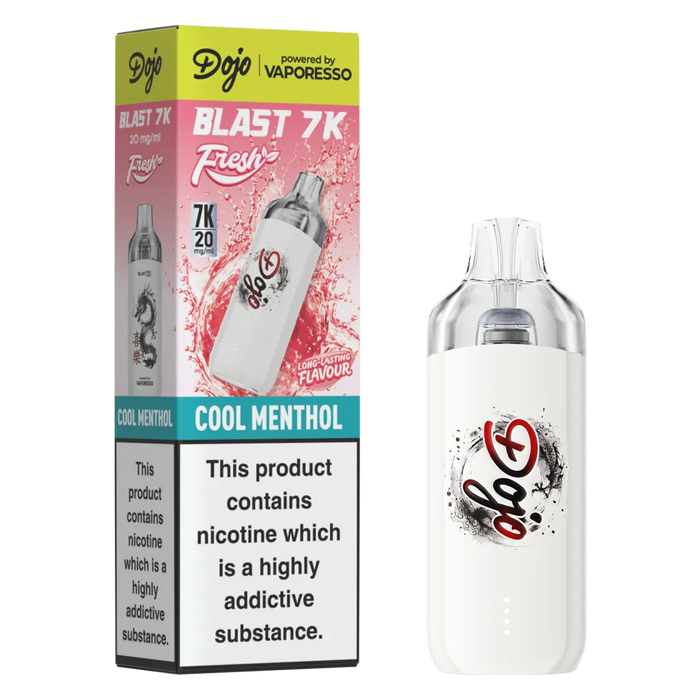 Cool Menthol Vaporesso Dojo Blast 7K Fresh Pod Kit