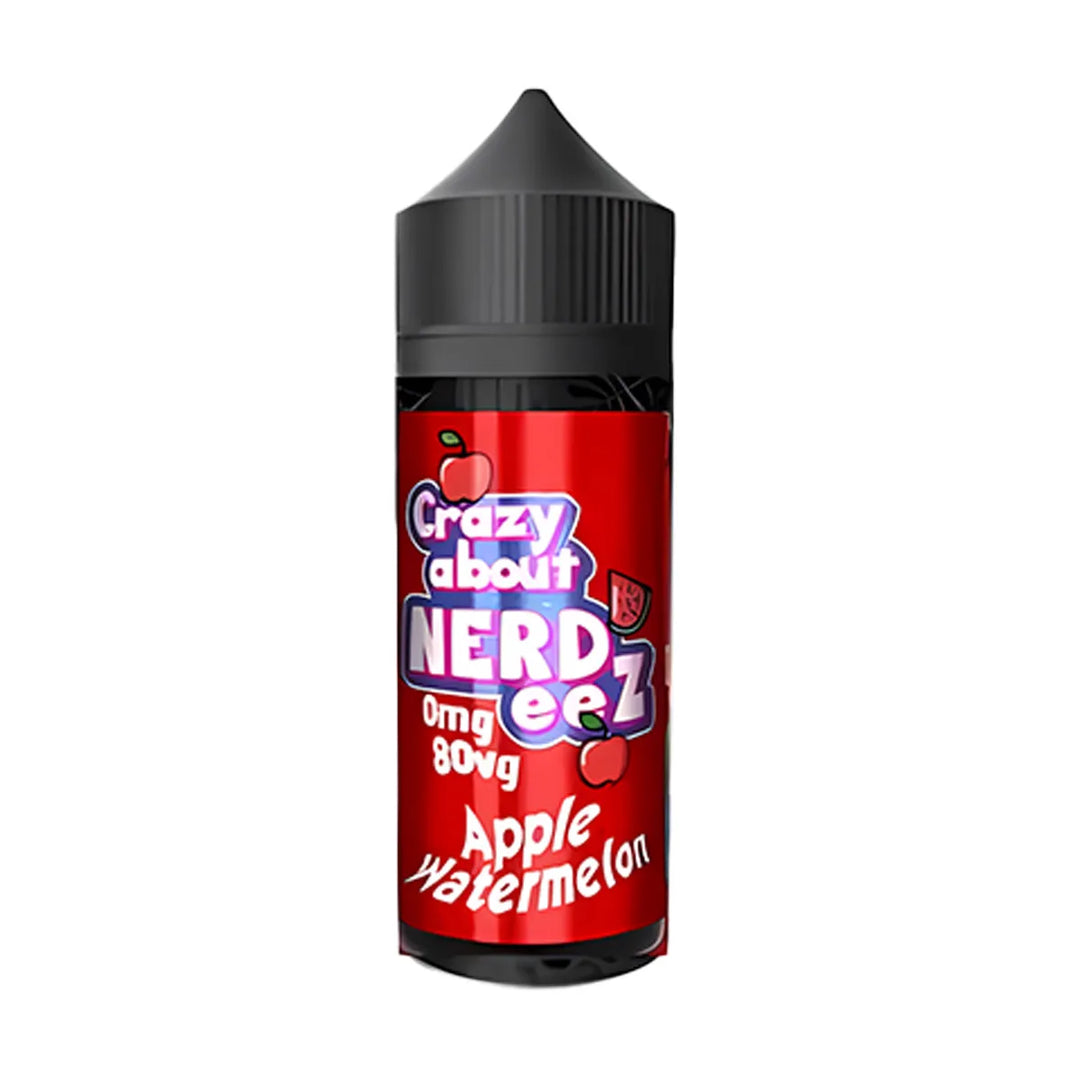 Crazy About Nerd'eez Apple Watermelon 100ml E-Liquid