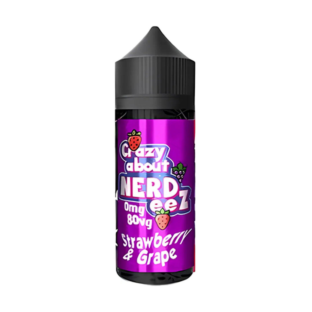 Crazy About Nerd'eez Strawberry Grape 100ml E-Liquid