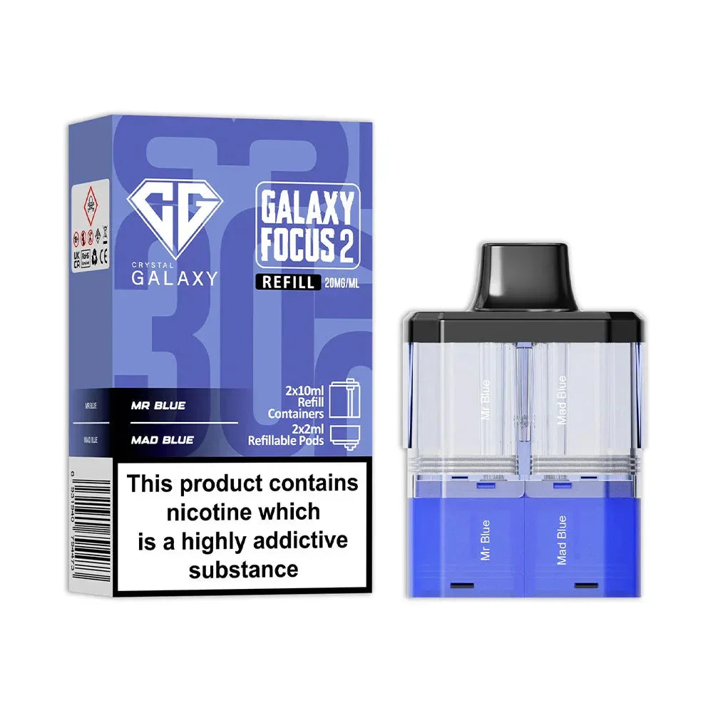  Crystal Galaxy Focus 2 Prefilled Pods