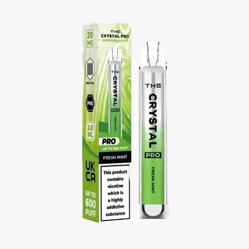 Crystal-Pro-Bar-600-Puffs-Disposable-Vape-Fresh-Mint