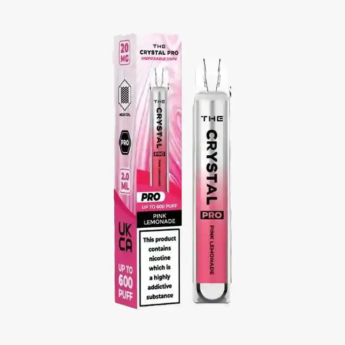 Crystal-Pro-Bar-600-Puffs-Disposable-Vape-Pink-Lemonade