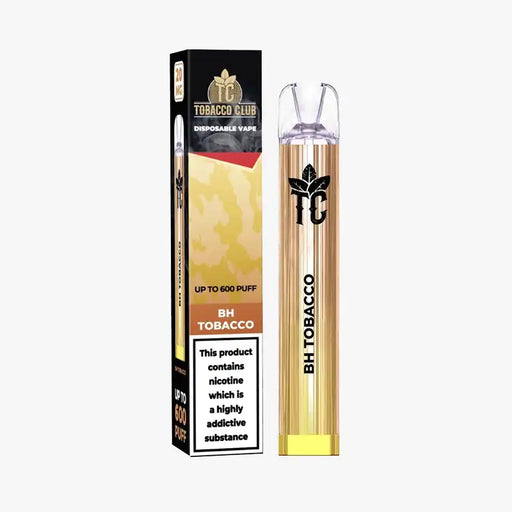 Crystal TC Tobacco Club 600 Disposable Vape BH Tobacco