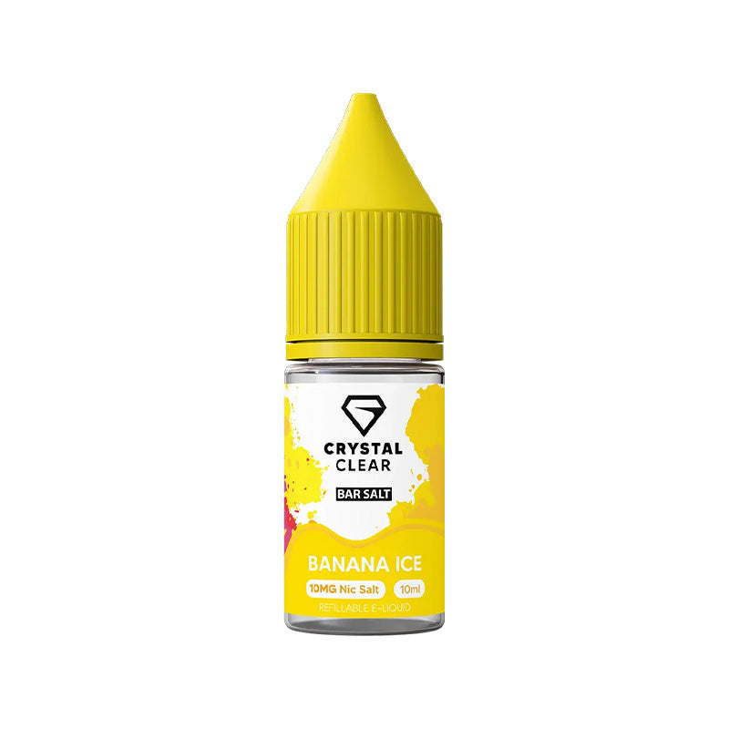 Crystal Clear Bar Salts Banana Ice Nic Salt Vape Juice