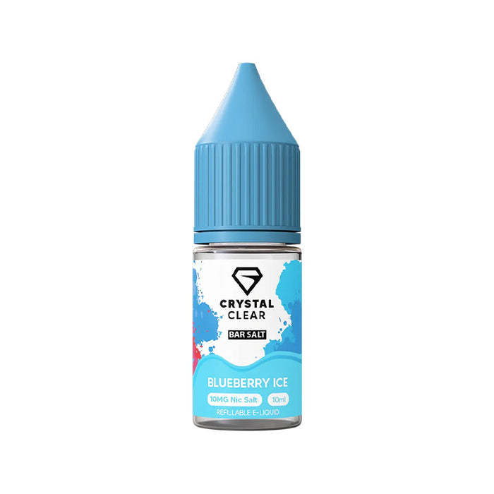 Crystal Clear Bar Salts Blueberry Ice Nic Salt Vape Juice
