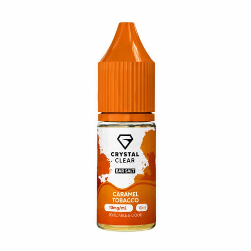 Crystal Clear Bar Salts Caramel Tobacco Nic Salt 10mg
