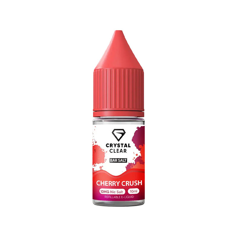 Crystal Clear Bar Salts Cherry Crush Nic Salt Vape Juice