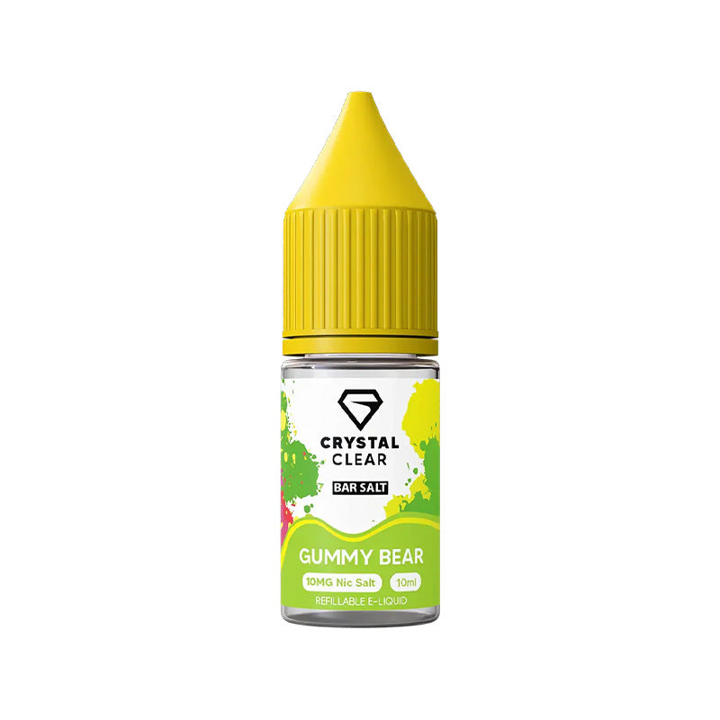 Crystal Clear Bar Salts Gummy Bear Nic Salt Vape Juice
